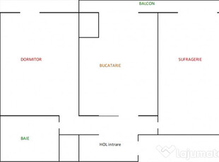 Apartament 2 camere confort 1 decomandat - Marasesti