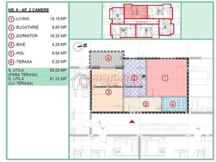 Apartament 2 camere Popesti soseaua Leordeni