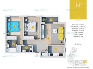 Apartament 2 camere nou fara comision situat in Sector 3 1 decembrie.