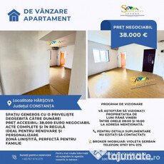 Apartament de vânzare – Hârșova, bloc H2