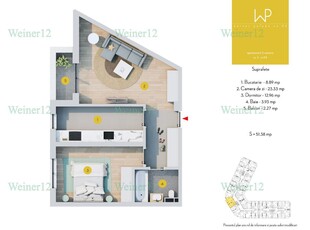 Direct Dezvoltator Militari Weiner2 Vest Group Apartamente 2 camere