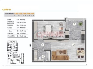 3 CAMERE - AVIATIEI | BLOC BOUTIQUE 2025 | 85 MP