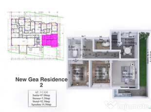 SUPER OFERTA Apartament 3 Camere Gradina 20 MP Theodor Pallady