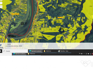 Teren extravilan 4600 mp in com Daesti-Valcea la pret foarte avantajos