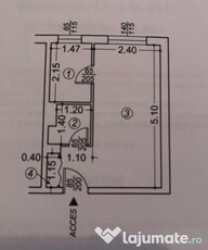 Garsoniera Kaufland Vest sau schimb cu imobil Brasov