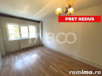 Apartament decomandat cu 2 camere 53 mpu etaj 1 zona Siretului Sibiu
