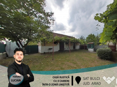 Casă rustică cu 4 camere, în satul Bulci(ID: 26877)