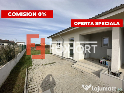 Comision 0% - Duplex Mosnita, 82 mp utili - 3 camere - Preda