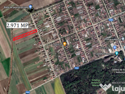 Teren 2971 mp in Macea - ID : RH-31435-property