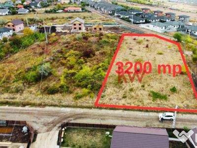 Teren de 3200 m² în Valea Lupului, pentru case/duplexuri/?