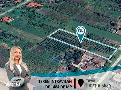 Teren intravilan de 1484 m2,în Țipar(ID:29545)