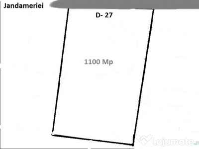 Teren Jandarmeriei Stradal 1100 Mp New 2023