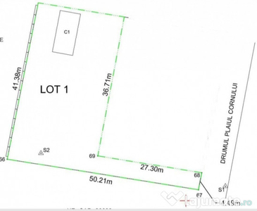 Teren Sisesti 1064 mp Plaiul Cornului New 2025