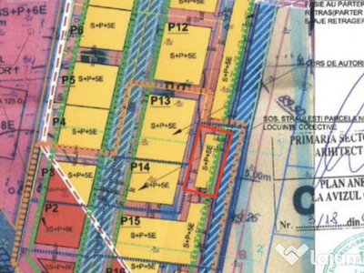 Teren Sisesti 523 mp S+P+5E - Asfalt - Utilitati