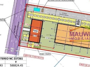 Teren cu autorizatie de constructie de 4125 mp in Postalionului sect 4