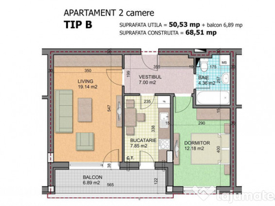 2 Camere Finalizat_Auchan Titan_1 Decembrie_Iris Mall