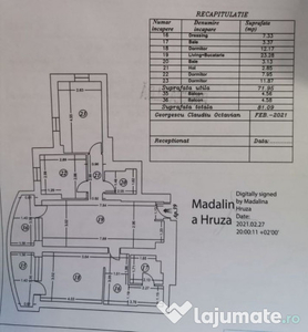 Apartament de 4 camere ( Bloc 2019 )- METROU Mihai Bravu