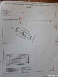 Vand teren 2000 mp Darvari Calarasi