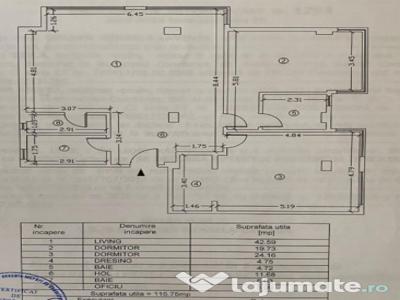 Apartament 3 camere - Zona Primo