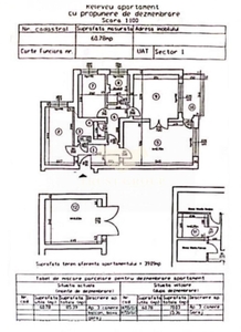 Apartament 3 camere Primaverii