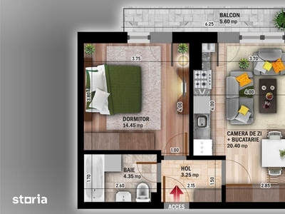 Apartament 4 camere Vedere Bd DECEBAL- mobilat-utilat LUX