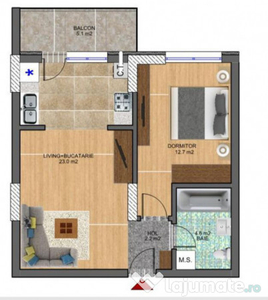 Aparatorii patriei studio garsoniera apartament