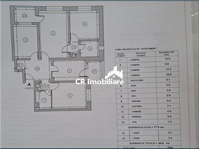 Apartament de 4 camere Titan Metrou Nicolae Grigorescu