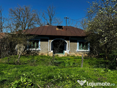 Casa cu curte 2175 mp in Mereni, Teleorman la 50 km de Bucuresti