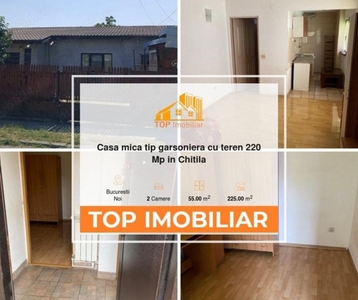 Casa mica tip garsoniera cu teren 220 Mp in Chitila