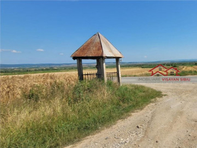 Teren extravilan comuna Poplaca, jud. Sibiu