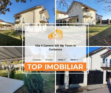 Vila 4 Camere 500 Mp Teren in Corbenca