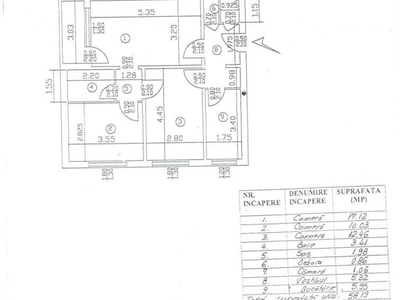 Apartament 3 camere Drumul Taberei Favorit Metrou str