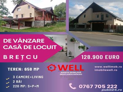 De vânzare casă familială în Brețcu!