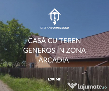 Casă cu teren generos în zona ARCADIA