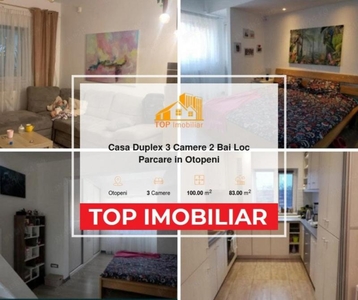 Casa Duplex 3 Camere 2 Bai Loc Parcare in Otopeni