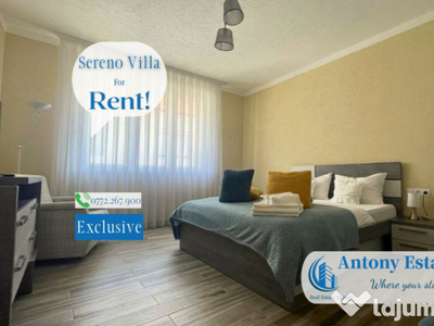 Sereno Villa - Casă de închiriat, 3 camere, Str. G.Doja -