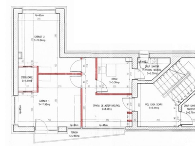 Spatiu comercial, Centru, 53mp