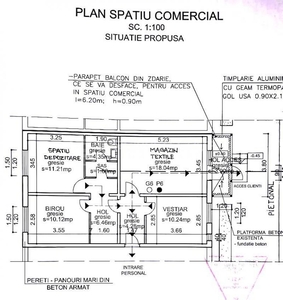 Spatiu comercial, Gara, 72mp