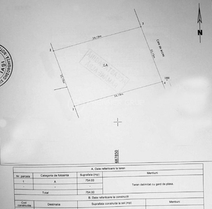 Teren intravilan, Valea Ursului, 754mp