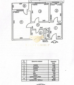 Titulescu Decomandat 1979 - Apartament 2 camere