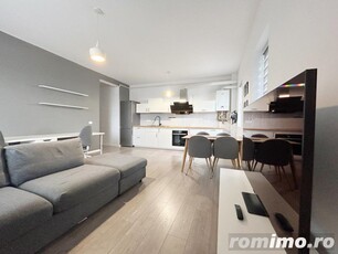 Apartament 2 camere, 53 mp, etaj 3/3, mobilat si utilat, zona Centrala- Giroc