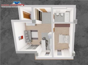 Apartament 2 camere zona C5 in BLOC NOU