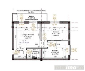 Apartament finisat, cu 3 camere, 58mp + pod, parcare, in imobil nou, in Apahida