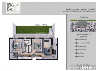 Apartament 3 camere cu gradina Theodor Pallady