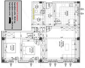 Apartament 3 camere + gradina 212 mp zona Cal. Cisnadiei (Mandra)