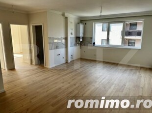 Apartament cu 3 camere, 2 bai, terasa, incalzire in pardoseala, la 5 min de Vivo