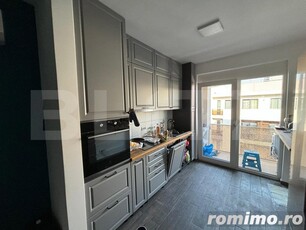 Apartament cu 3 camere mobilat si utilat, cu parcare si Terasa in West Rezidence