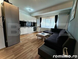 Apartament cu 3 camere ,semidecomandat, 51 mp, zona Stejarului