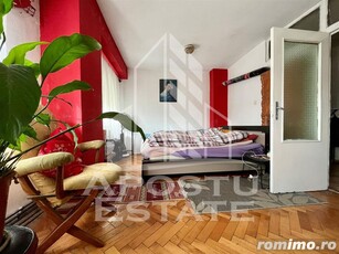 Apartament cu 4 camere, centrala proprie, zona Aradului