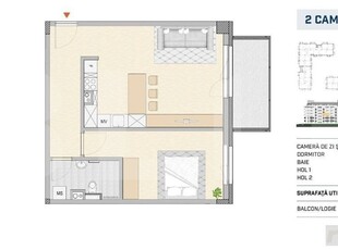 Apartament luminos, orientare estica, finisat lux, zona semicentrala